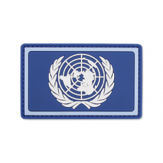 Nášivka na suchý zip 101 Inc. UN - Blue / 80x50mm