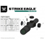 Puškohled Vortex Strike Eagle 1-6x24 30mm AR-BDC3 (MOA) - verze 2020