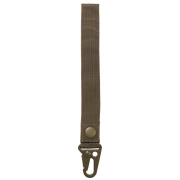 Karabina na opasek a MOLLE MFH Tactical II coyote tan - 20cm