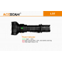 Svítilna Acebeam L35 / 5000K / 5000lm / 480m / 7 režimů / IP68 / Včetně Li-Ion 21700 / 161gr
