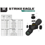 Puškohled Vortex Strike Eagle 3-18x44 34mm EBR-7C FFP MOA