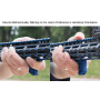 Minimalistická přední taktická rukojeť na M-LOK UTG - Blue (TL-HSM01B)