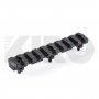 Lišta M-LOK Kiro 9 slotů Polymer - Black