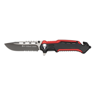 Nůž K25 Skull Red-Black / 8.7cm