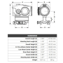 Kolimátor UTG ACCU-SYNC 3 MOA Red (OP-DS2521R)