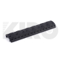 Krytka railu Picatinny Kiro (15cm 1ks) - black