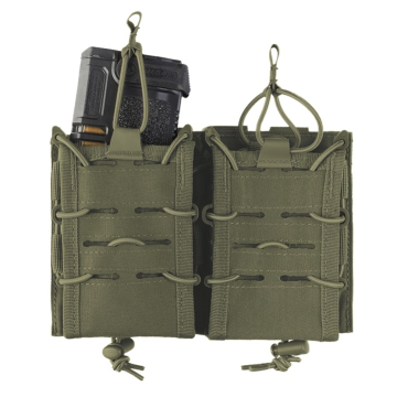 Flexibilní pouzdro Miltec na dva zásobníky na MOLLE OD Green
