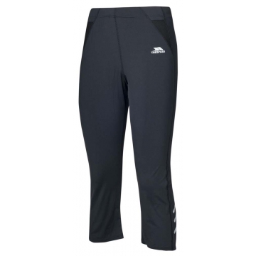 Likvidace skladu! Dámské černé 3/4 kalhoty Black L, S