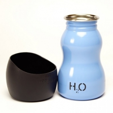 Láhev na vodu pro psa H2O K9 0.3L - modrá