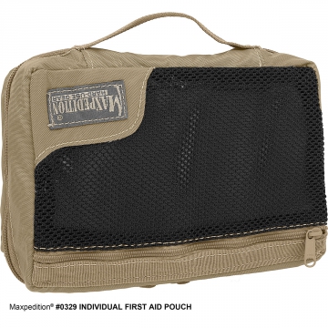 Pouzdro Maxpedition MOLLE na první pomoc Individual First Aid (0329) / 15x20 cm Khaki