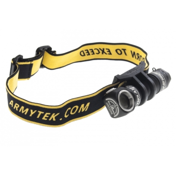 Čelovka Armytek Tiara A1 v2 XP-L / Studená bílá / 600lm (0.8h) / 86m / 6 režimů / IP68 / Li-Ion 14500 / 48gr