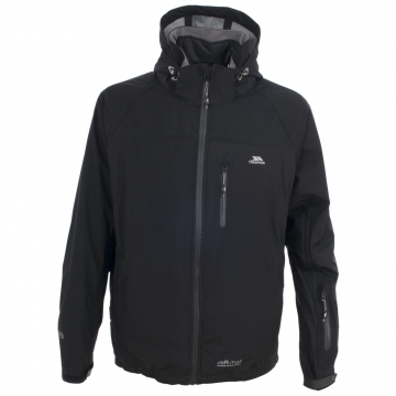 Likvidace skladu! Pánská nepromokavá Softshellová Black L, XL