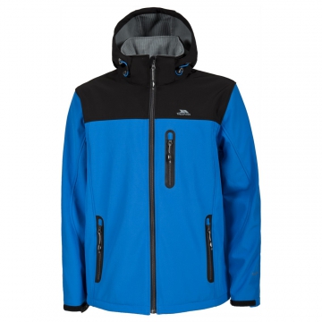 Likvidace skladu! Pánská nepromokavá softshellová Bright Blue M, XL