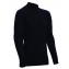 ZIP Polo-krční triko TERMO Original (vlna, lehké)  / -5°C +20°C / 120 g/m2 Black