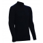 ZIP Polo-krční triko TERMO Original (vlna, lehké)  / -5°C +20°C / 120 g/m2 Black L