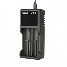 Nabíječka USB XTAR VC2 pro 3.6 / 3.7 Li-ion / IMR / INR /