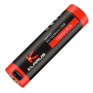 Klarus UR26 18650 2600mAh USB Baterie