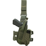 Taktické stehenní pouzdro na pistole Viper Tactical Green
