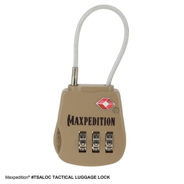 Zámek s kombinací Maxpedition Tactical Luggage Lock (TSALOCK)