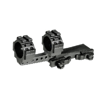 Montáž pro optiku 30mm na Picatinny - UTG M3S40070R2 QR Lever Lock Integral / Base 100 mm / Offset 63 mm