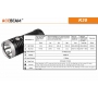 Svítilna Acebeam K30  / Studená bílá / 5200lm (2m+1.8h) / 374m / 7 režimů / IPx8 / 3x Li-Ion 18650 / 184gr