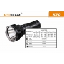 Svítilna Acebeam K70 / Studená bílá / 2600lm (2h) / 1300m / 7 režimů / IPx8 / 4* 18650 Li-Ion / 590gr