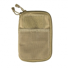 Pouzdro MilTec MOLLE Belt Office / 11x17x1.5cm Coyote