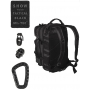 Batoh MilTec Tactical Black US Assault S / 20L / 42x20x25cm Black