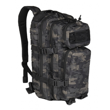 Batoh MilTec US Laser Cut Assault S / 20L / 42x20x25cm Dark Camo
