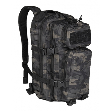 Batoh MilTec US Laser Cut Assault S / 20L / 42x20x25cm Dark Camo