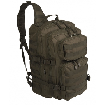 Batoh přes rameno MilTec Assault L / 29L / 48x33x27cm WoodLand