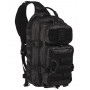 Batoh přes rameno MilTec Assault L TACTICAL BLACK / 29L / 48x33x27cm Black