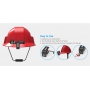 Montáž na helmu pro svítilny XTAR Helmet Clip