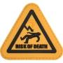 Nášivka na suchý zip Viper Tactical Morale Patch Risk of Death / 5x5cm