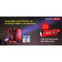 Svítilna Klarus XT11GT USB / Studená bílá / 2000lm (0.8h) / 316m / 4 režimů / IPx8 / včetně 18650 Li-Ion / 130gr