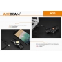 Čelovka Acebeam H30 R+G USB PowerBank / 6500K / 4000lm (1.5min+2.5h) / 208m / 9 režimů / IPx8 / Včetně Li-ion 21700 / 80gr