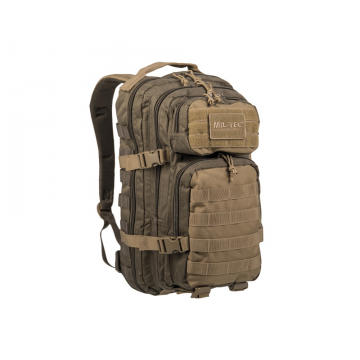 Batoh MilTec Ranger US Assault S / 20L / 42x20x25cm Green Coyote