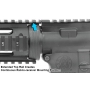 Předpažbí UTG PRO M4/AR15 Carbine Length Drop-in Quad Rail with Extension (MTU001T)