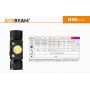 Čelovka Acebeam H30 R+UV USB PowerBank / 6500K / 4000lm (1.5min+2.5h) / 171m / 9 režimů / IPx8 / Včetně Li-ion 21700 / 80gr