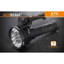 Svítilna Acebeam X70  / Studená bílá / 60000lm (55sec+50min) / 1115m / 6 režimů / IPx8 / Včetně Li-Ion batterie / 1819gr