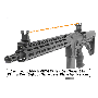 Sklopná muška s nízkým profilem UTG pro M4/AR15 Low Profile Flip-up Front Sight  MNT-755