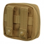 Pouzdro Condor 4x4 UTILITY MA77 / 10x10x5 cm Coyote Brown