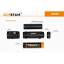 Svítilna Acebeam EC65 NICHIA CRI USB / 2500lm (1min-2h18min) / 206m / 6 režimů / IPx8 / Včetně Li-Ion 21700 / 82gr
