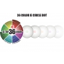 Puškohled UTG 1-4.5X28 30mm CQB, 36-color Circle Dot (SCP3-145IECDQ)