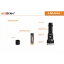 Svítilna Acebeam L30 GEN II USB / 5000K / 4000lm (2m+1h) / 373m / 6 režimů / IPx8 / Včetně Li-Ion 21700 / 168gr