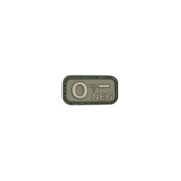 Nášivka na suchý zip 0- Green Viper Tactical / 5x2.5cm