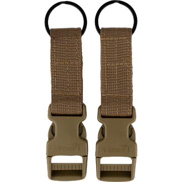 Sada MOLLE přezek Viper Tactical VX (2ks) Coyote