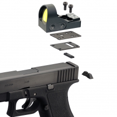 Montáż pro kolimátory Delta Optical MiniDot HD na Beretta 92