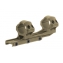 Montáž pro optiku 1" na Picatinny - UTG AIR11850 AccuSync Medium Integral (FDE) / Offset 50mm / Base 100mm