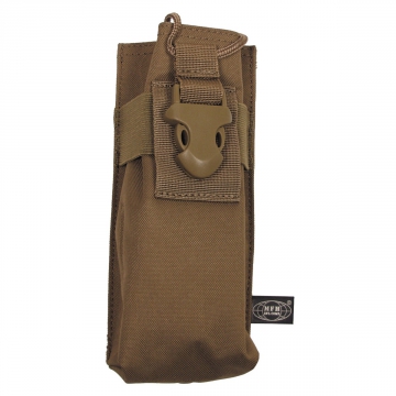 Pouzdro na vysílačku MOLLE MFH / 9x20x5cm Coyote Tan